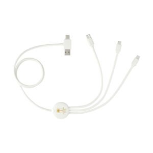 White USB Charging Cable – Economic Club of Miami